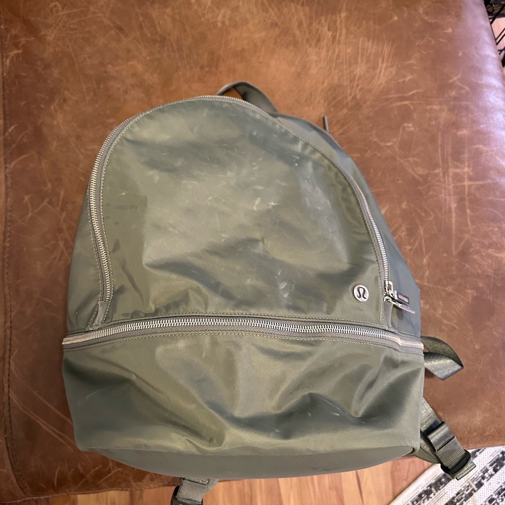 Lululemon Athletica Green Minimalist Backpack